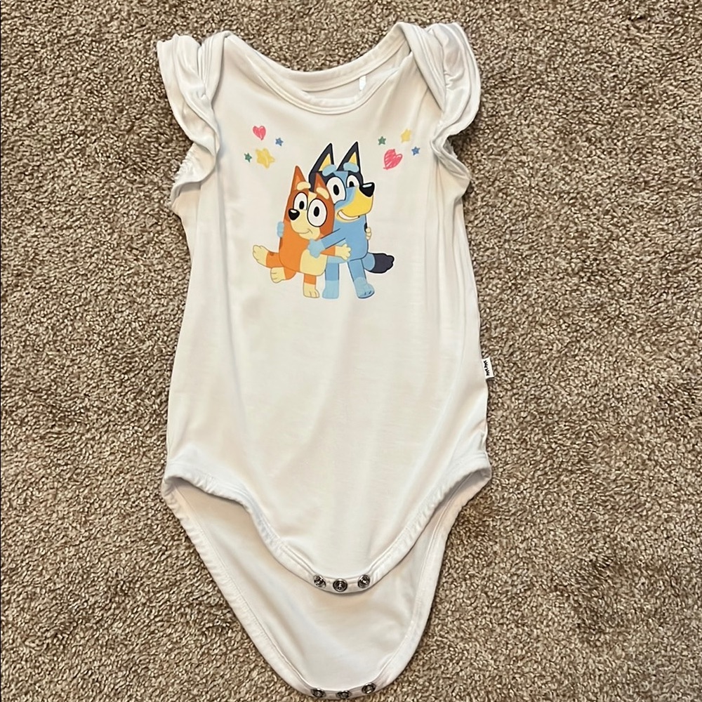 Bluey Little Sleepies onesie